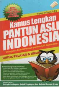 Kamus Lengkap Pantun Asli Indonesia