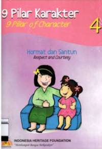 Image of 9 Pilar Karakter 4 : Hormat dan Santun = 9 Pillar of Character : Respect and Courtesy