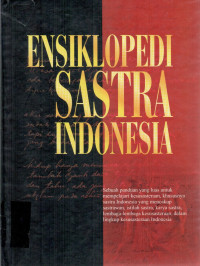 Image of Ensiklopedi Sastra Indonesia
