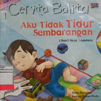 Image of Aku Tidak Tidur Sembarangan = I Don't Sleep Anywhere