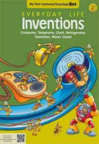 Image of Everyday Life Inventions : Computer, Telephone, Clock, Refrigerator, Television, Water Closet