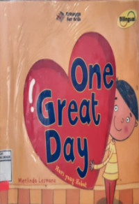 Image of One Great Day = Hari yang Hebat