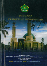 Image of Pedoman Pembinaan Kemasjidan